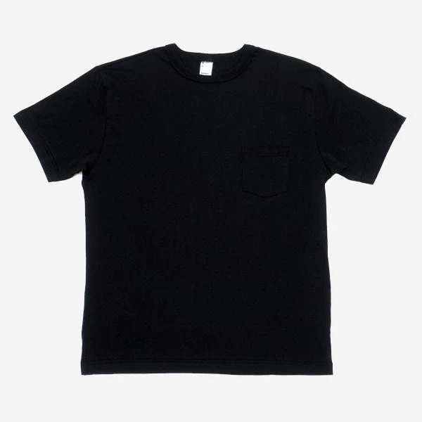 3sixteen Pima Cotton Pocket T-Shirt - Black