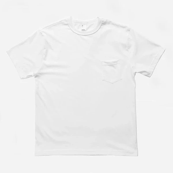 3sixteen Pima Cotton Pocket T-Shirt - White