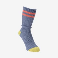 Anonymous Ism Recover 2 Line Crew Socks - Indigo