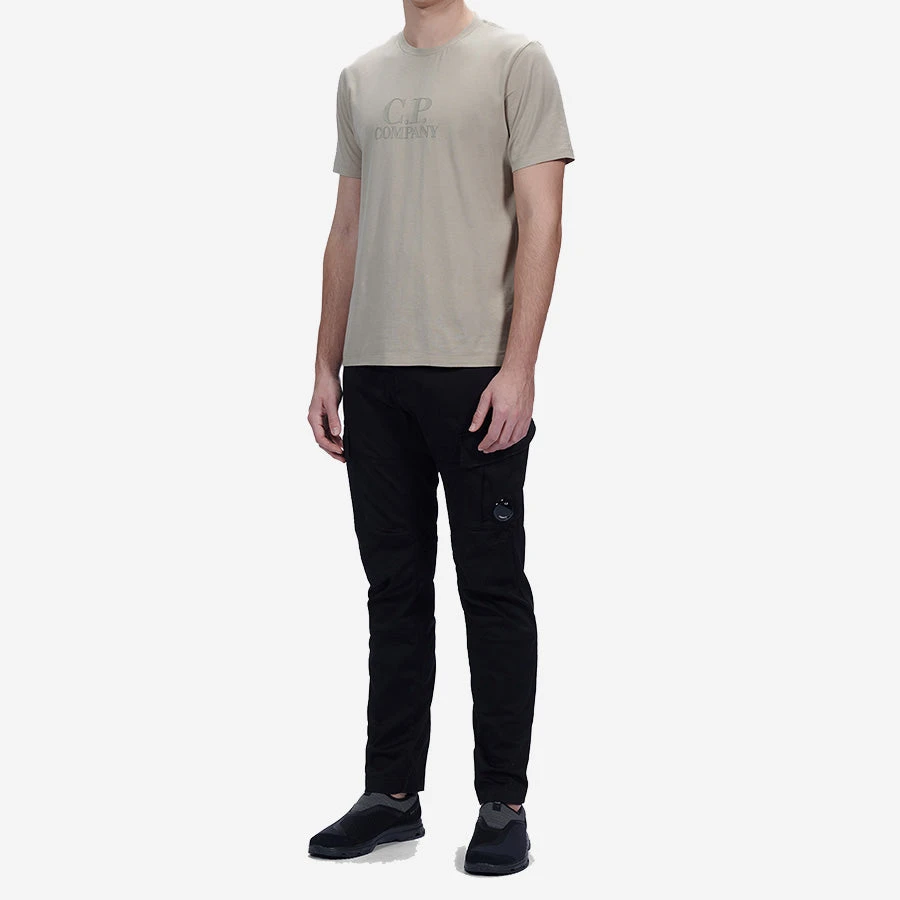 CP COMPANY Stretch Sateen Lens Cargo Pants - Black - Image 5