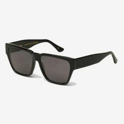 Colorful Standard Sunglasses 11 - Deep Black/Solid Black