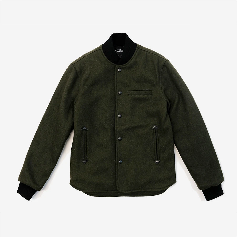 Outclass Stadium Jacket - Olive Green (MG AFR Exclusive) - Image 2