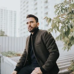 Outclass Stadium Jacket - Olive Green (MG AFR Exclusive)