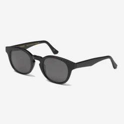 Colorful Standard Sunglasses 12 - Deep Black/Solid Black