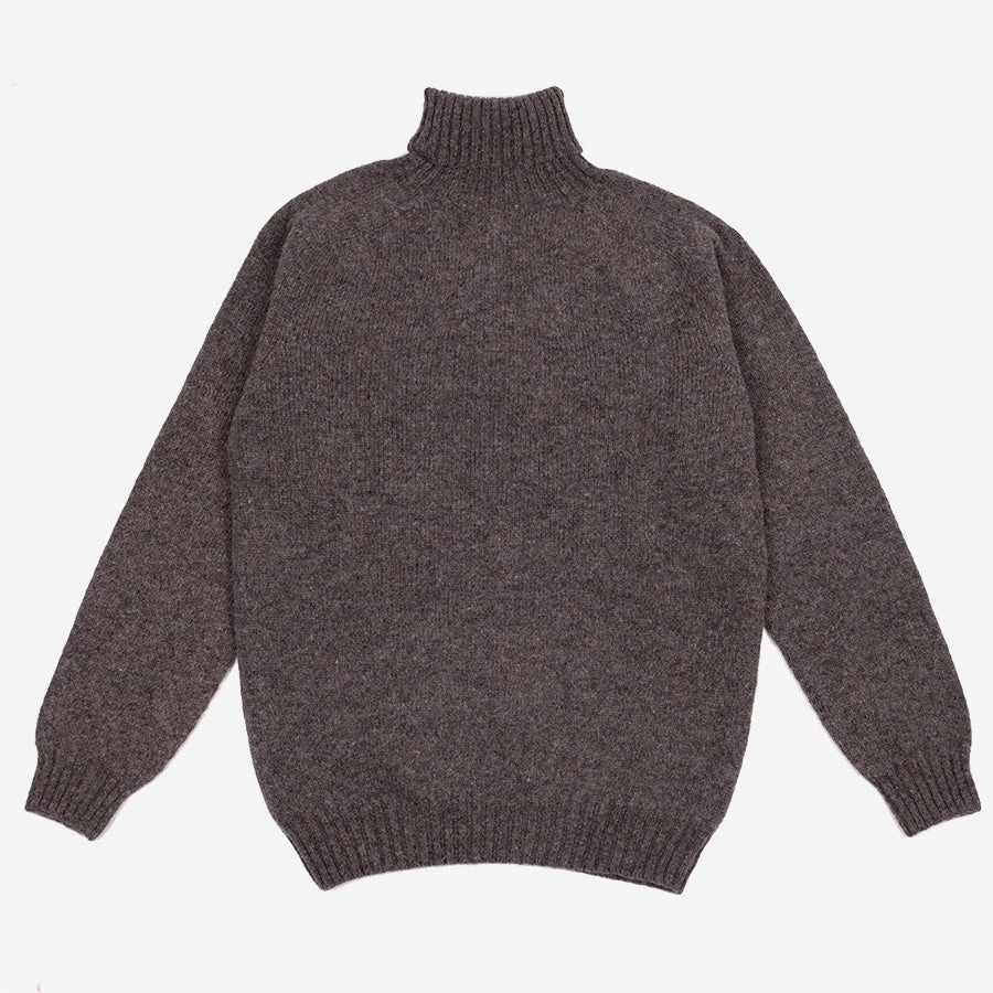 Harley Supersoft Wool Turtleneck - Granite