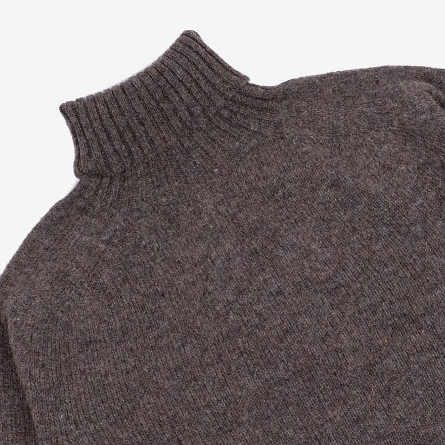 Harley Supersoft Wool Turtleneck - Granite - Image 2