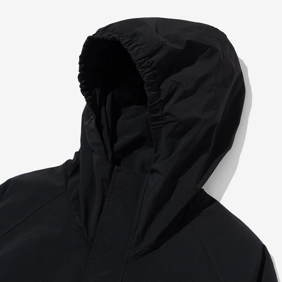 Uniform Bridge Two Pocket Hooded Jacket - Black - Image 2