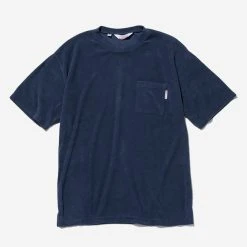 Battenwear Terry Beach Tee - Navy