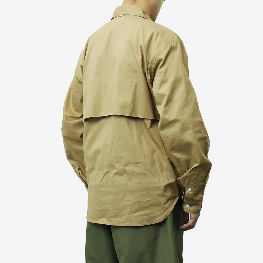WORKWARE HC Co. Trench Shirt - Khaki - Image 8