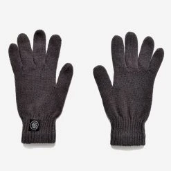 Outclass Attire Wool Full Finger Gloves - Grey
