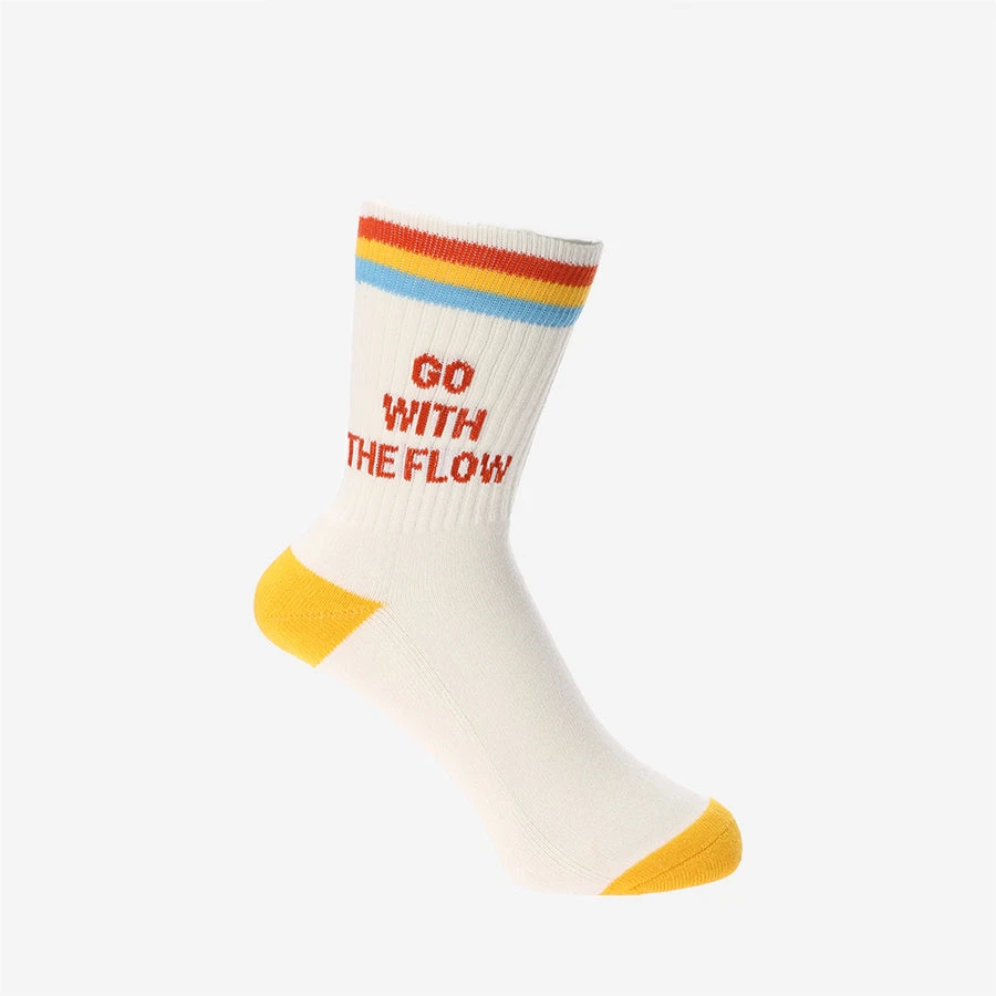 Anonymous Ism Recover ‘G.W.T.F’ Pile Socks - White